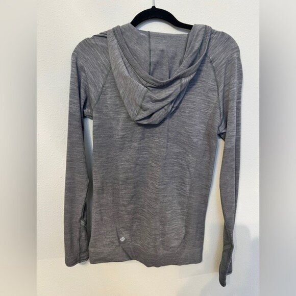 Lululemon Wool Swiftly 1/2 Zip Hoodie - Picture 3 of 4